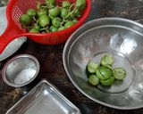 A picture of step 1 of Lasoda pickle.