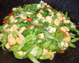 Foto langkah ke 5 dari resep 16.Tumis Tahu buncis.