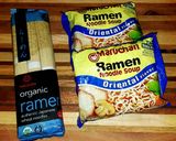 A picture of step 3 of Mike's Spicy Thai Shrimp Ramen Noodles.
