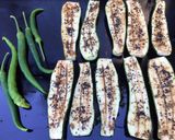 Une image de l'étape 4 de Courgettes aux épices kefta et graines de nigelle et piments verts.