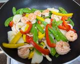 五彩蝦仁的食譜步驟4照片