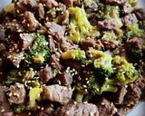 A picture of step 5 of Instant Pot Beef with Broccoli.