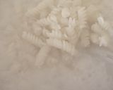 A picture of step 1 of Italian Indian Pasta.