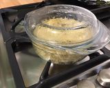Une image de l'étape 4 de Dôme de riz basmati au bouillon de black tiger et curry.