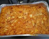 A picture of step 4 of Spaghetti in the oven.