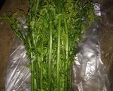 Foto langkah ke 1 dari resep Tumis Daun Pakis.