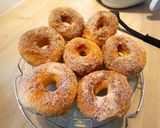 Cukros fánk (air fryerben) recept fázis 4 fotója