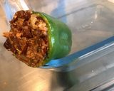 Une image de l'étape 3 de Poivrons cornes farcis au porc et tomates.