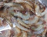 Hình bước làm 1 của món Canh rau má nấu tôm