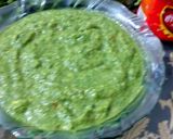 A picture of step 4 of Spicy Mumbai Style Green Chutney.