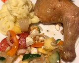 Hình bước làm 4 của món Salat Thập cẩm với phô mai Hy Lạp