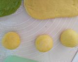 Foto langkah ke 5 dari resep Bakpao Labu Kuning Isi Kacang Hijau.