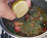 A picture of step 6 of Palak Gajar ki bhujiya.