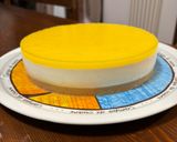 Foto del passaggio 17 della ricetta Cheesecake alla Vaniglia con Gelée al Mango🥧🥭