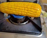 A picture of step 3 of Roasted sweet corn.