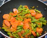 A picture of step 5 of Vegetable Caldin.