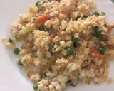 Foto del paso 8 de la receta: Coliflor con verduras estilo arroz tres delicias frito oriental
