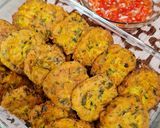 Foto langkah ke 4 dari resep Tofu Cake with Carrot and Spinach.