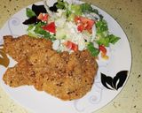 Rántott csirkemell extra panírban recept fázis 3 fotója