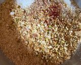 A picture of step 4 of Burfi churmu.