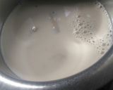 A picture of step 2 of Jaggery flavoured milk tea.