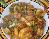 Foto langkah ke 5 dari resep Udang Goreng Mentega Saos Tiram.