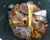 Gambar langkah 4 resipi Ikan masak kunyit.