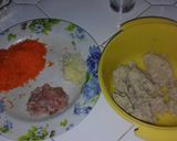 Foto langkah ke 1 dari resep Bakso Tempe ayam wortel (#Postingrame2_Tempe).