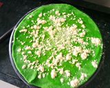 A picture of step 9 of Sweet colourful Custard mathari.