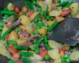 ड्राई मिक्स वेजिटेबल खिचड़ी (Dry mix vegetable khichdi recipe in hindi) रेसिपी चरण 1 फोटो