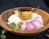 A picture of step 12 of Masoor Dal Bhorta /Bharta (Mashed Red Lentils - Bengali / Bangladeshi style).