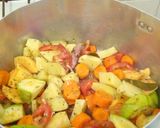 Foto del paso 2 de la receta: Hígado revuelto con Verduras!!!😋