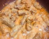A picture of step 3 of Seekh kabab ka salan.
