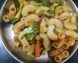 वेज पास्ता (Veg Pasta recipe in hindi) रेसिपी चरण 4 फोटो