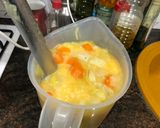 Foto del paso 6 de la receta: Crema de verduras con crujiente de jamón