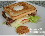 Foto del paso 5 de la receta: Sándwich con huevo  bacon