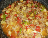 Foto del paso 5 de la receta: Masas de cangrejo en salsa con papas