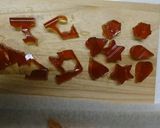 A picture of step 11 of Valentine Chocolate Kohakuto recipe.