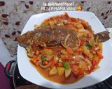 Foto langkah ke 8 dari resep Ikan Mujaer Pedes Manis.