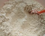 A picture of step 2 of Chicken cheese dinner rolls.