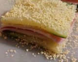 Une image de l'étape 7 de Cordon bleu de courgette.