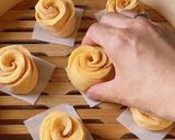 A picture of step 7 of Butternut Squash Rose-Shaped Rolls.