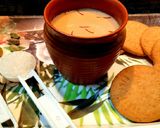 A picture of step 4 of Hyderabadi Irani chai.