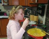 A picture of step 5 of Caitlin Chicken Coconut Curry.