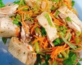 Hình bước làm 7 của món Cháo vịt gỏi vịt