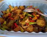 Foto langkah ke 5 dari resep Kikil terong warna warni.