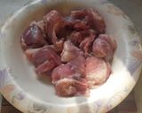 A picture of step 2 of Beetroot mutton curry/chukandar gosht !.