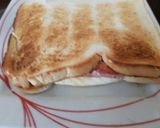 A picture of step 3 of My Corned Beef on Toast & Tomatoes.