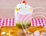 Foto langkah ke 2 dari resep Strawberry Matcha Jelly.