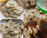 A picture of step 3 of Banana Jaggery Burfi.